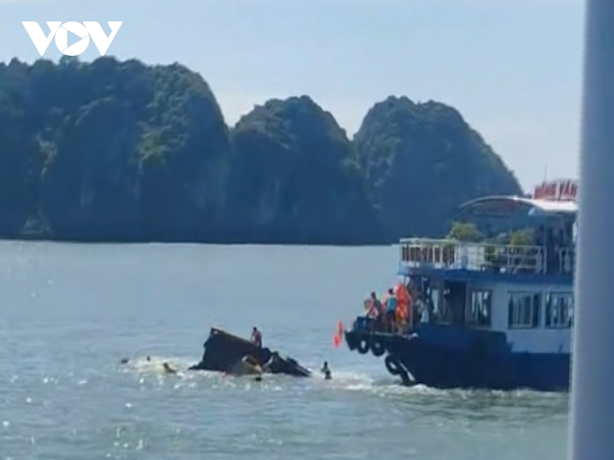 Vụ va chạm tàu du lịch trên vịnh Lan Hạ: 1 phụ nữ tử vong