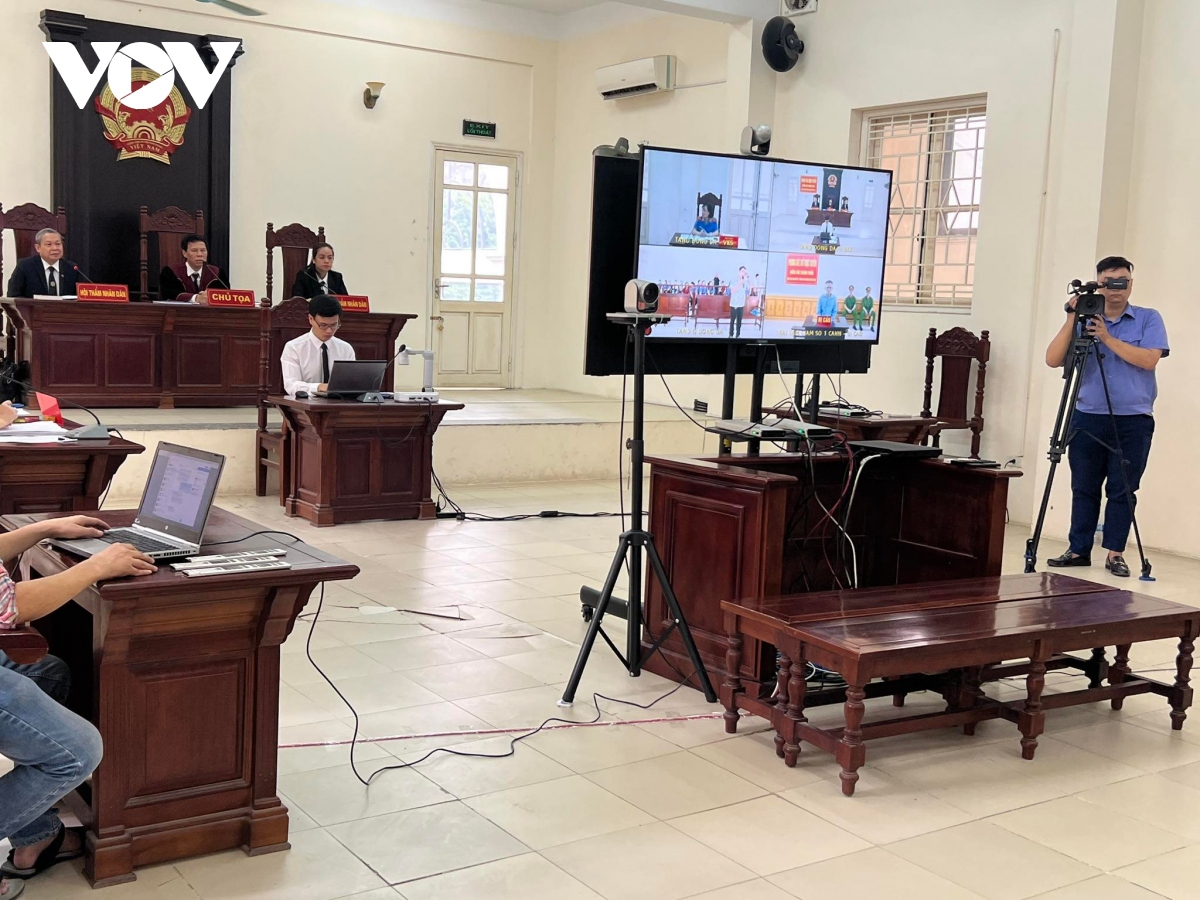 Phiên tòa xét xử trực tuyến đầu tiên tại Hà Nội