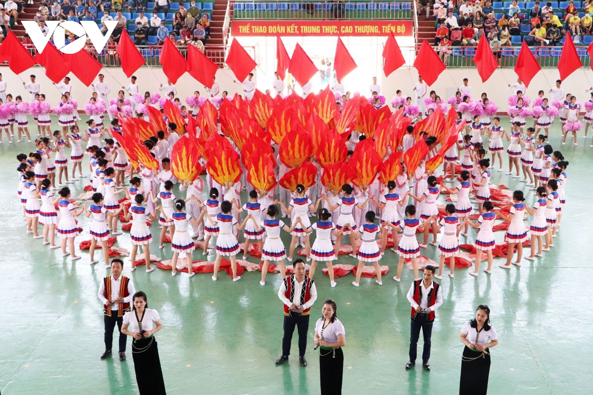 Gần 1.000 VĐV tham gia Đại hội Thể dục thể thao tỉnh Lai Châu lần thứ V