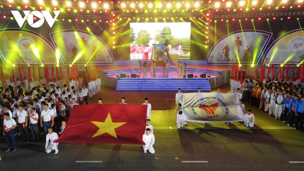 Hơn 2.200 vận động viên tham gia Đại hội Thể dục thể thao tỉnh Bà Rịa-Vũng Tàu