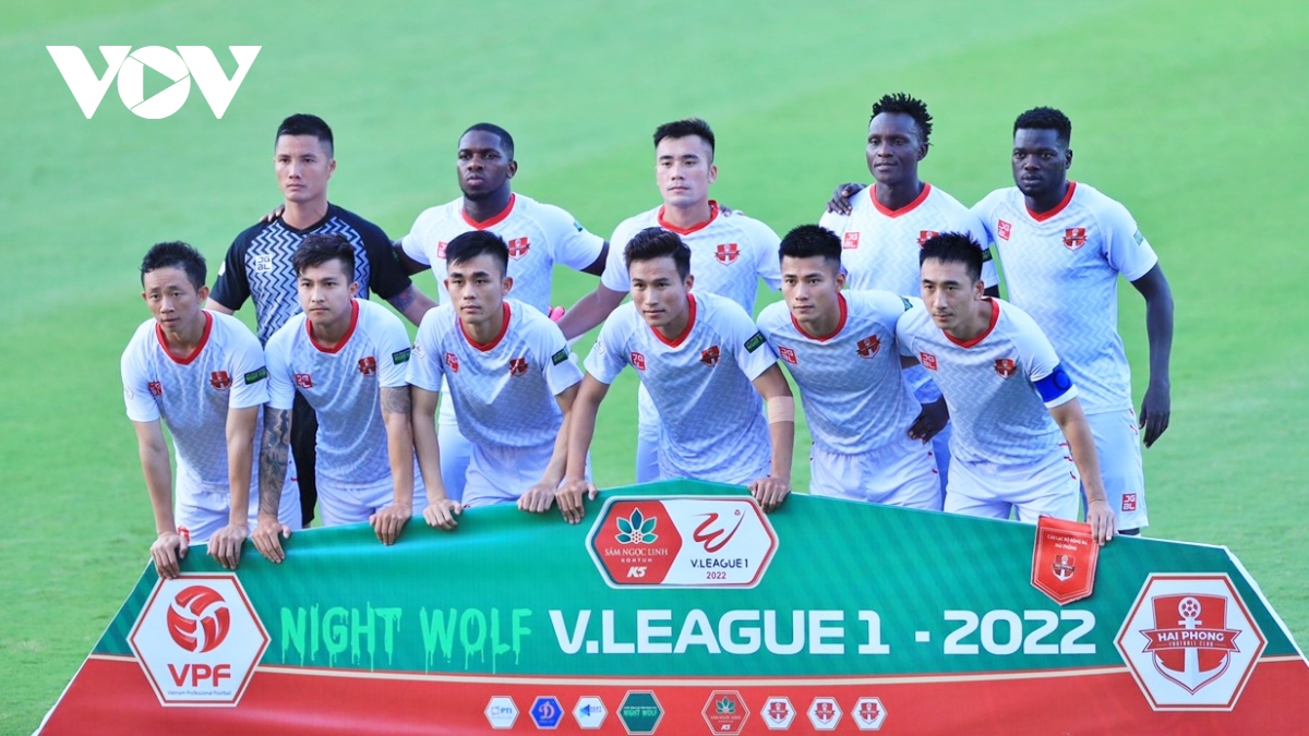 Hải Phòng dẫn đầu V-League 2022: Niềm cảm hứng từ quân của bầu Đức