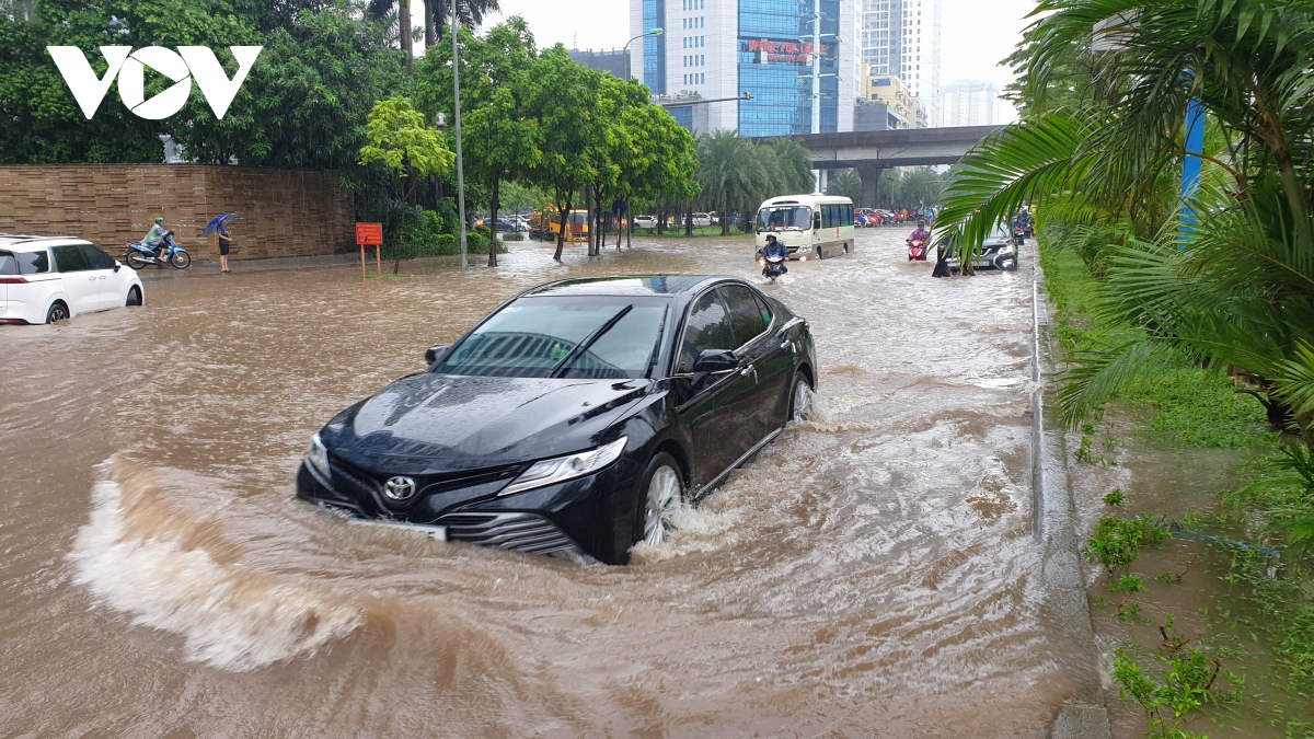 Tại sao khu vực tòa nhà Keangnam trở thành "điểm đen" ngập úng ở Hà Nội?