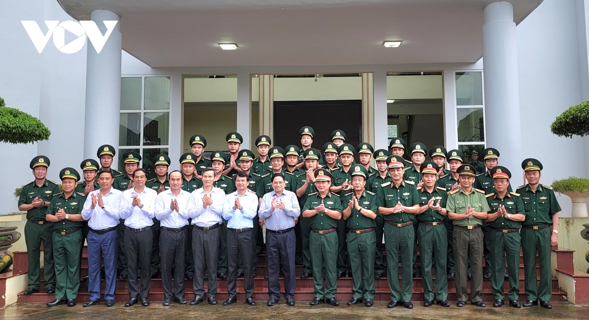 Thủ tướng Phạm Minh Chính thăm Bộ đội Biên phòng tỉnh Lào Cai