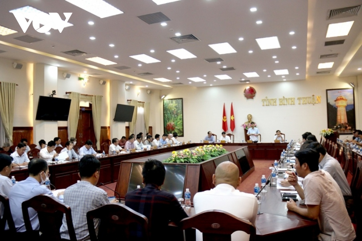 Đoàn công tác Ủy ban Kinh tế của Quốc hội làm việc tại Bình Thuận 