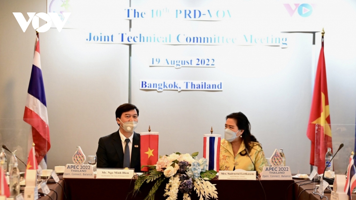 Tăng cường hợp tác giữa VOV và Ủy ban Quan hệ Công chúng Thái Lan 