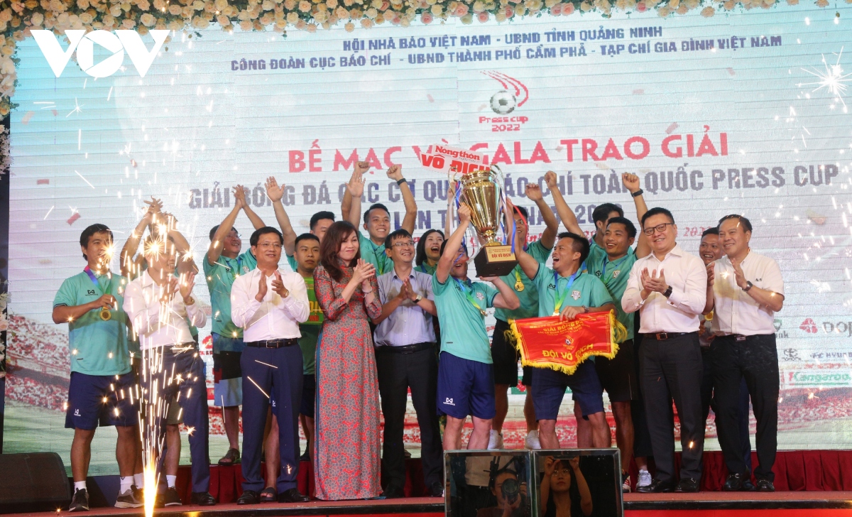 Bế mạc và trao giải Press Cup 2022 tại Quảng Ninh