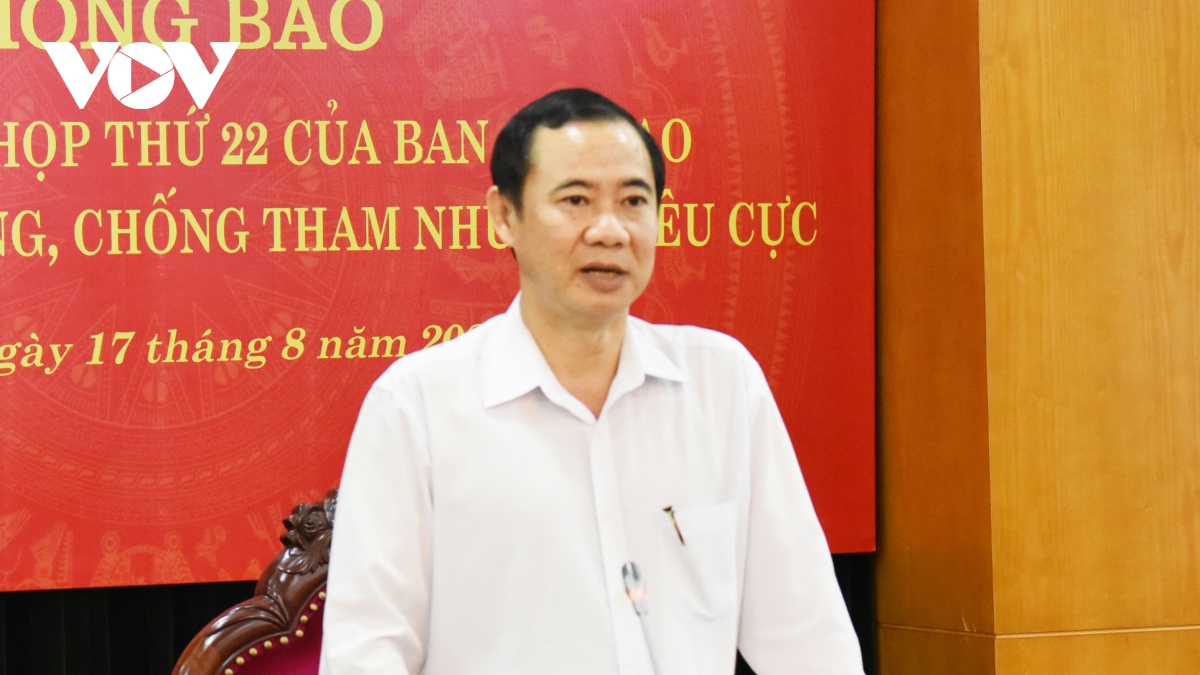 Phó Bí thư tỉnh Ninh Bình bị kỷ luật vẫn làm Phó BCĐ chống tham nhũng