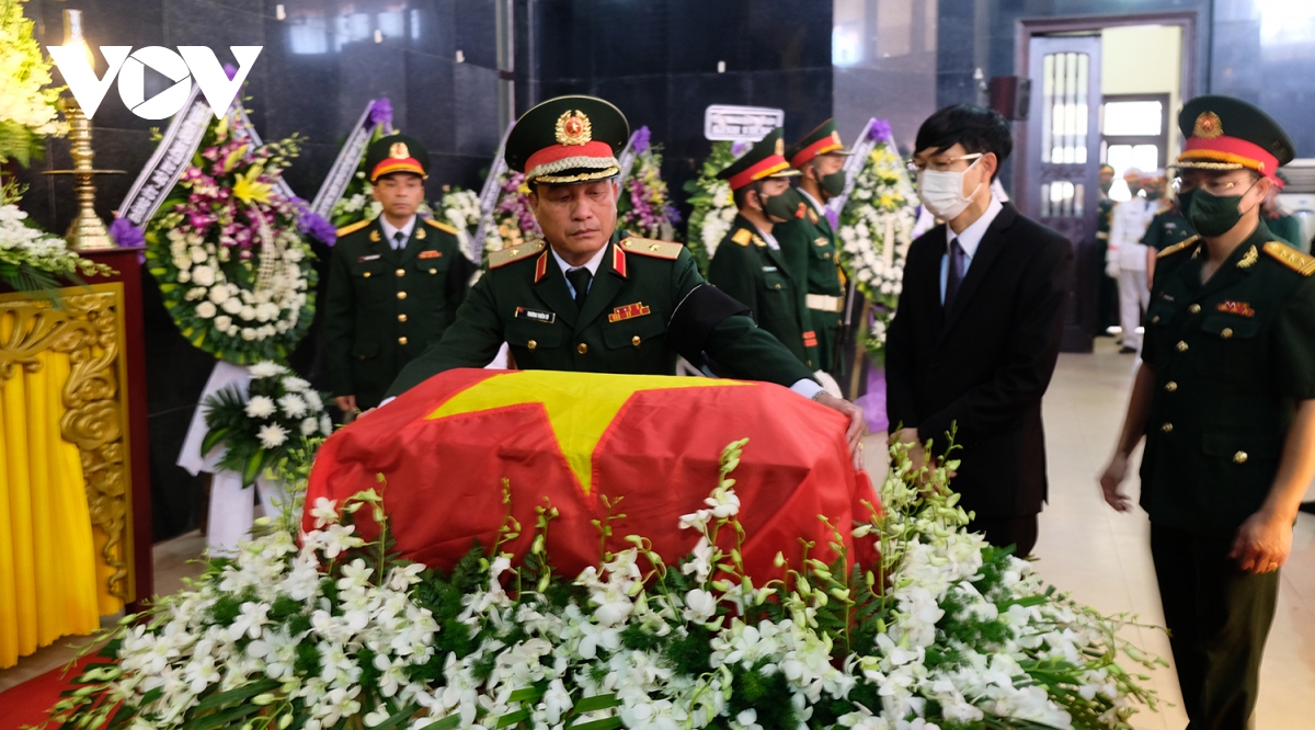 Hình ảnh lễ truy điệu Anh hùng Kostas Nguyễn Văn Lập tại Đà Nẵng