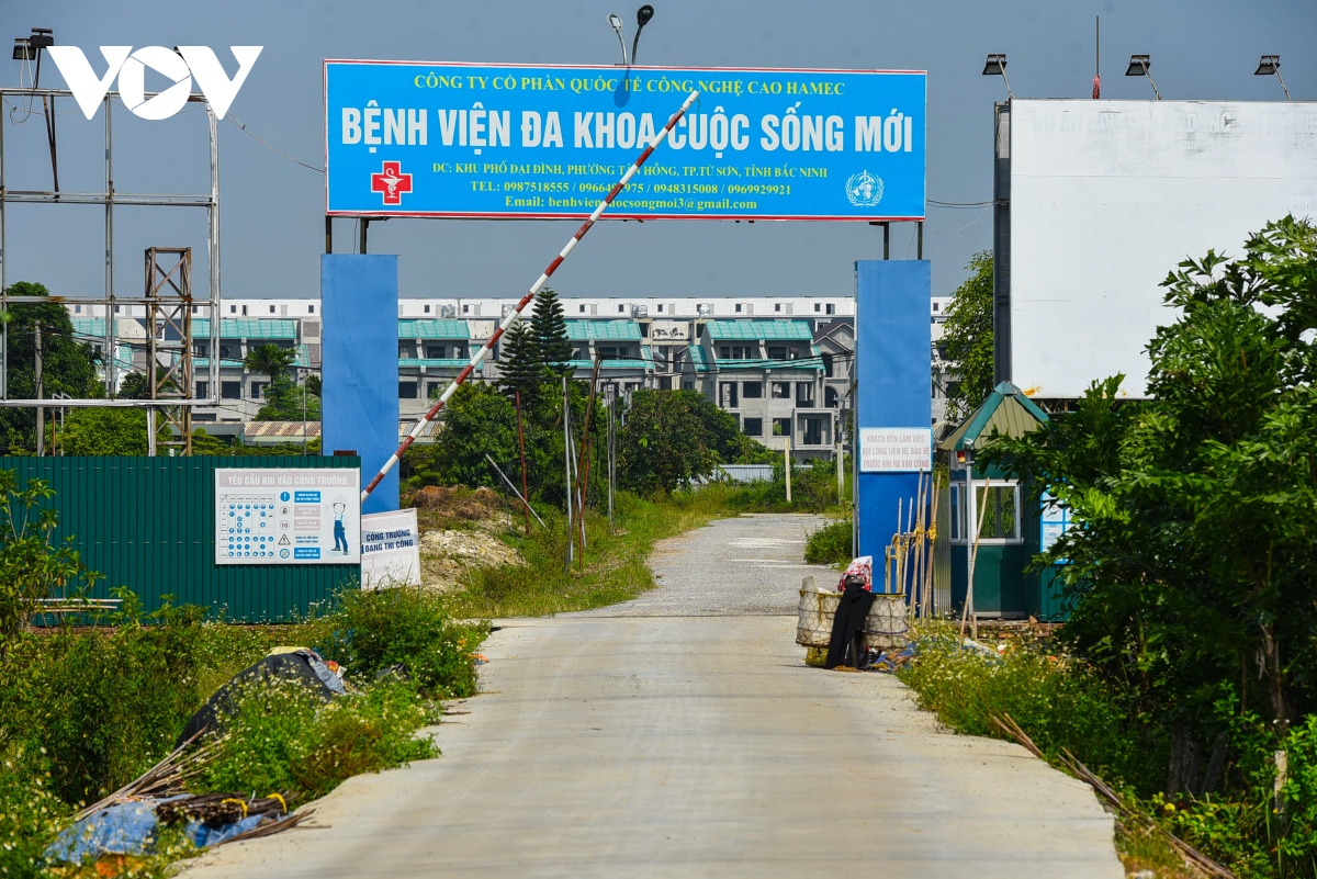 Dự án Bệnh viện đa khoa Cuộc sống mới "đắp chiếu" cả chục năm ở Bắc Ninh