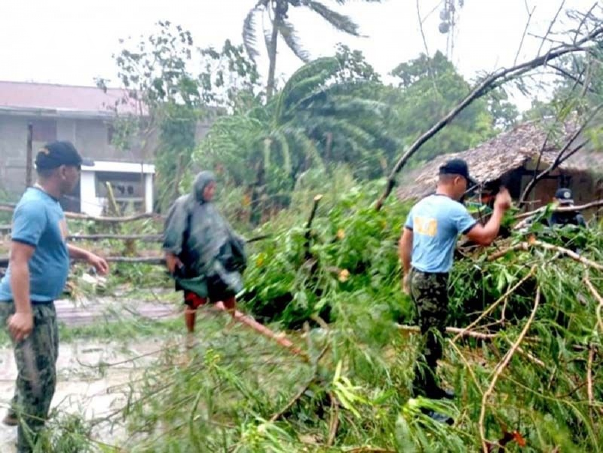 Nhiều đường phố Philippines bị phong tỏa do ảnh hưởng bão Noru