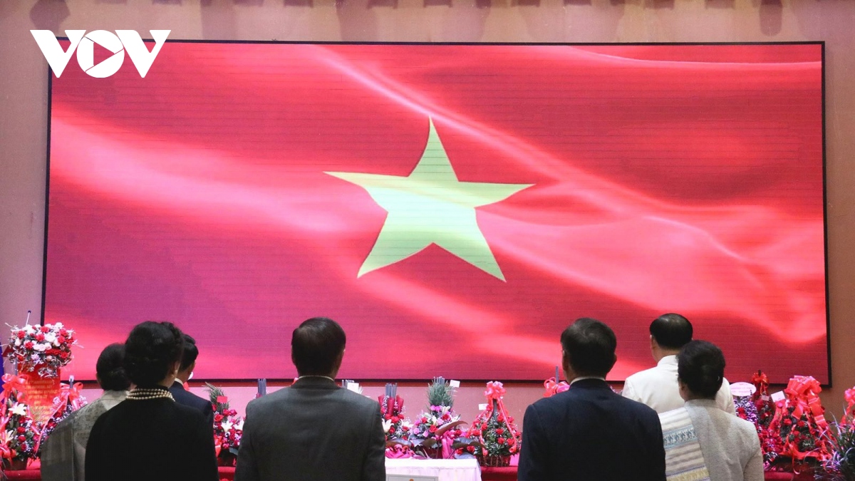 Đại sứ quán Việt Nam tại Lào tổ chức kỷ niệm 77 năm Quốc khánh