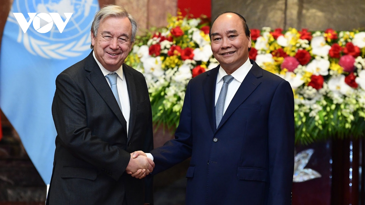 Tổng Thư ký LHQ đánh giá cao những đóng góp tích cực, nổi bật của Việt Nam