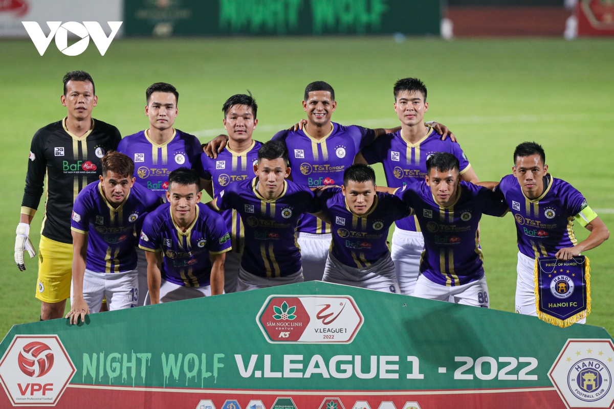 Đội hình tiêu biểu vòng 22 V-League 2022: Hà Nội FC vượt trội, HAGL có đại diện