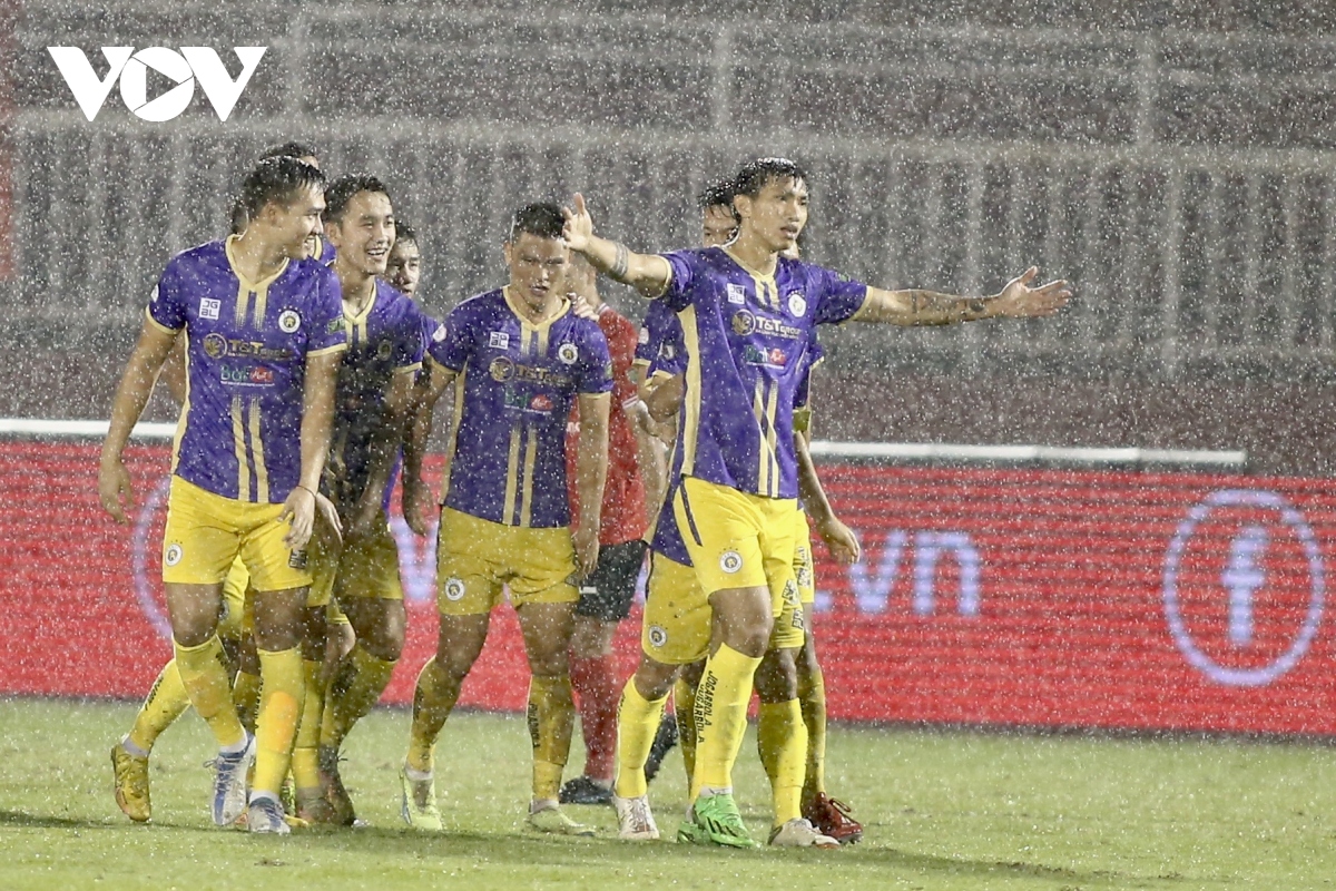 Kết quả vòng 20 V-League 2022: Hà Nội FC giành chiến thắng 6-0 trước TPHCM