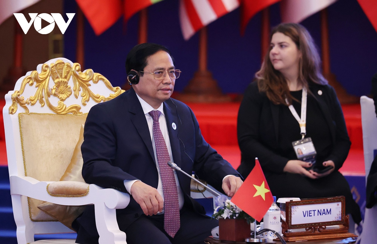 Thủ tướng Phạm Minh Chính phát biểu tại Đối thoại Toàn cầu ASEAN lần thứ hai