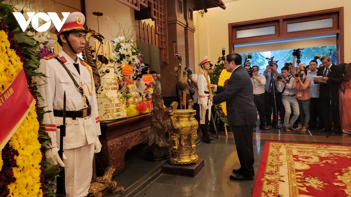 Thủ tướng dự các hoạt động Kỷ niệm 100 năm ngày sinh Thủ tướng Võ Văn Kiệt