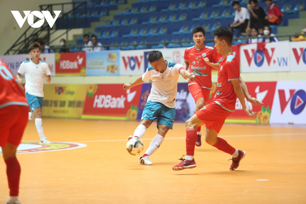 Kết quả Giải Futsal HDBank VĐQG 2022: Sanvinest Khánh Hòa 1-0 Cao Bằng