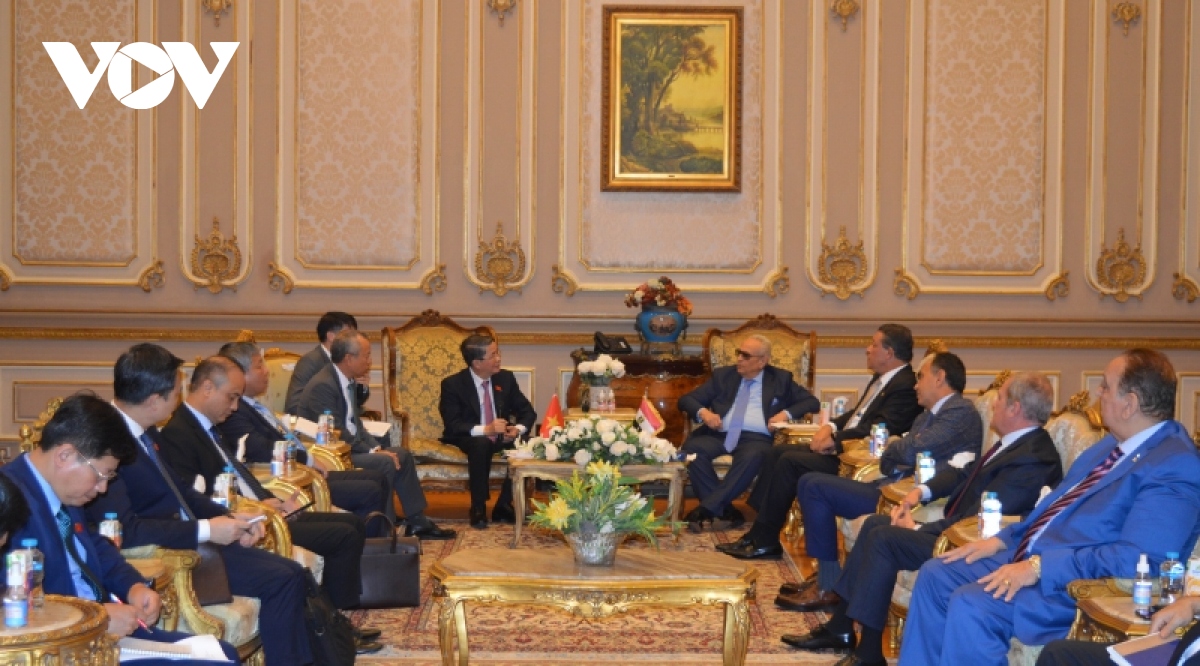 Quốc hội Việt Nam và Ai Cập tăng cường hợp tác