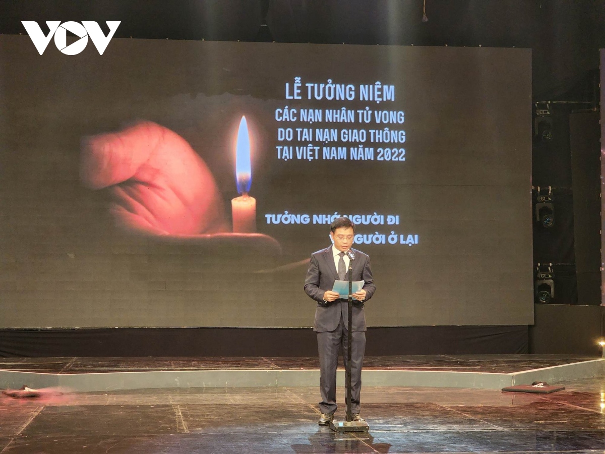 Trang trọng Lễ tưởng niệm nạn nhân tử vong do TNGT ở Việt Nam