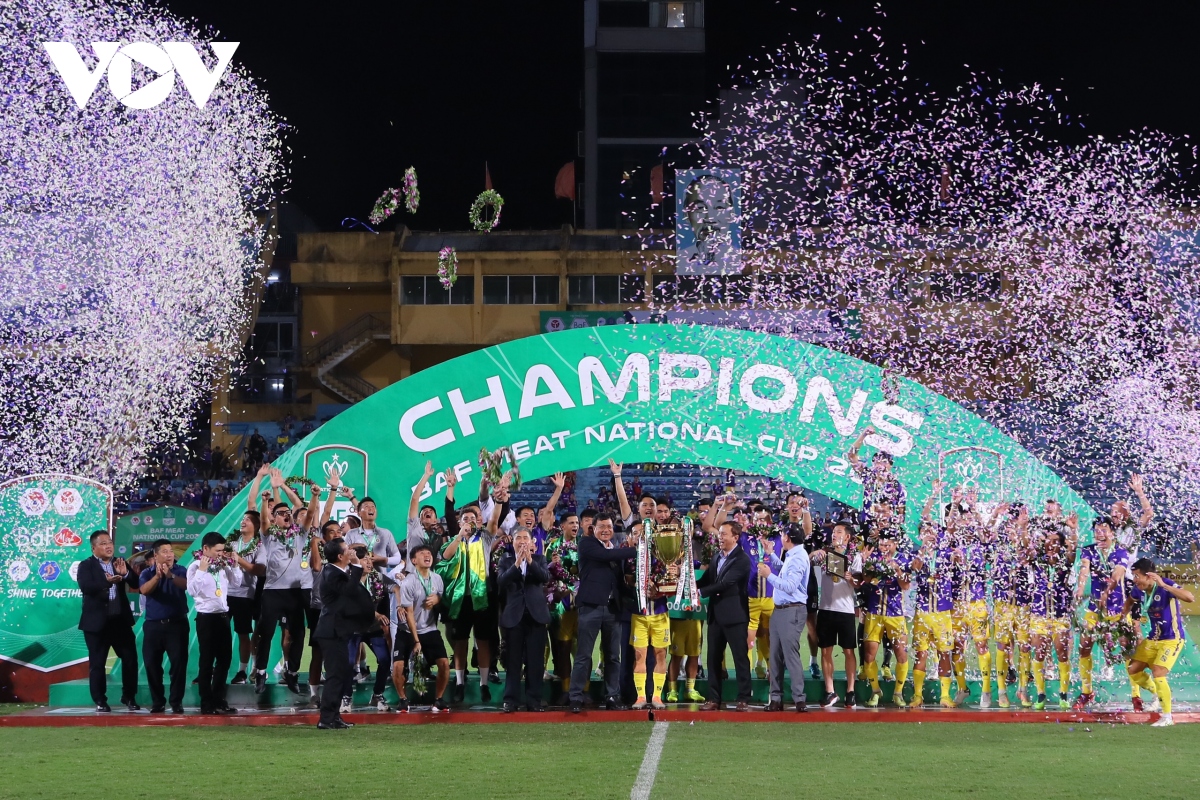 Hà Nội FC lập "siêu kỷ lục" sau khi vô địch Cúp Quốc gia 2022