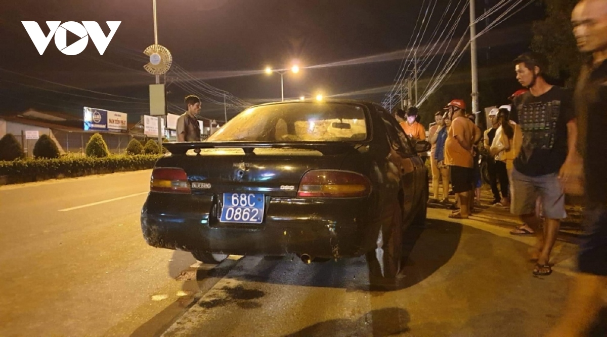 Kiên Giang thông tin chính thức vụ xe ô tô biển xanh gây tai nạn liên hoàn 