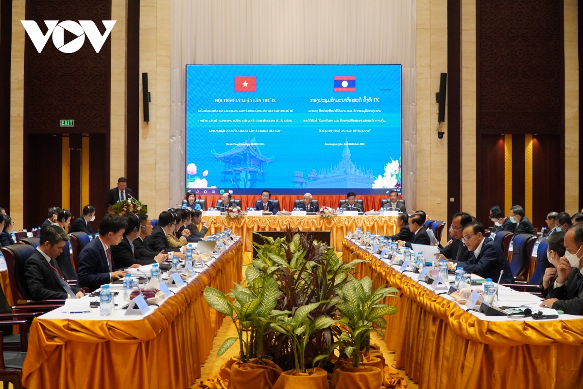Khai mạc Hội thảo lý luận giữa Đảng Cộng sản Việt Nam và Đảng Nhân dân cách mạng Lào