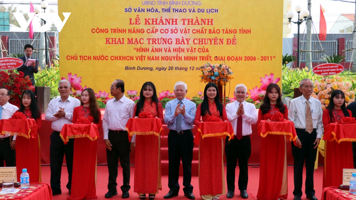 Trưng bày hơn 3.000 hình ảnh của nguyên Chủ tịch nước Nguyễn Minh Triết 
