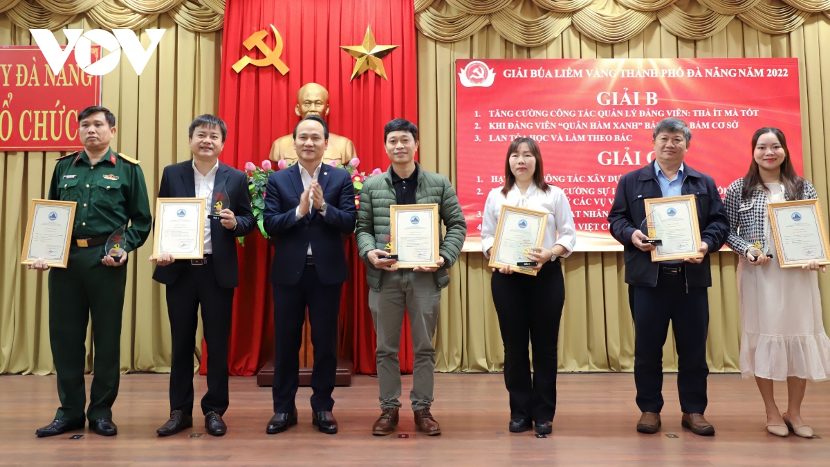 VOV Miền Trung đoạt giải B Giải Búa liềm vàng thành phố Đà Nẵng