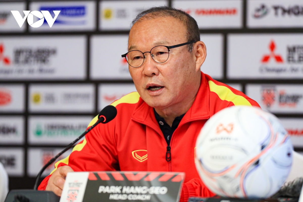 HLV Park Hang Seo chia sẻ điều bất ngờ về danh sách ĐT Việt Nam dự AFF Cup 2022