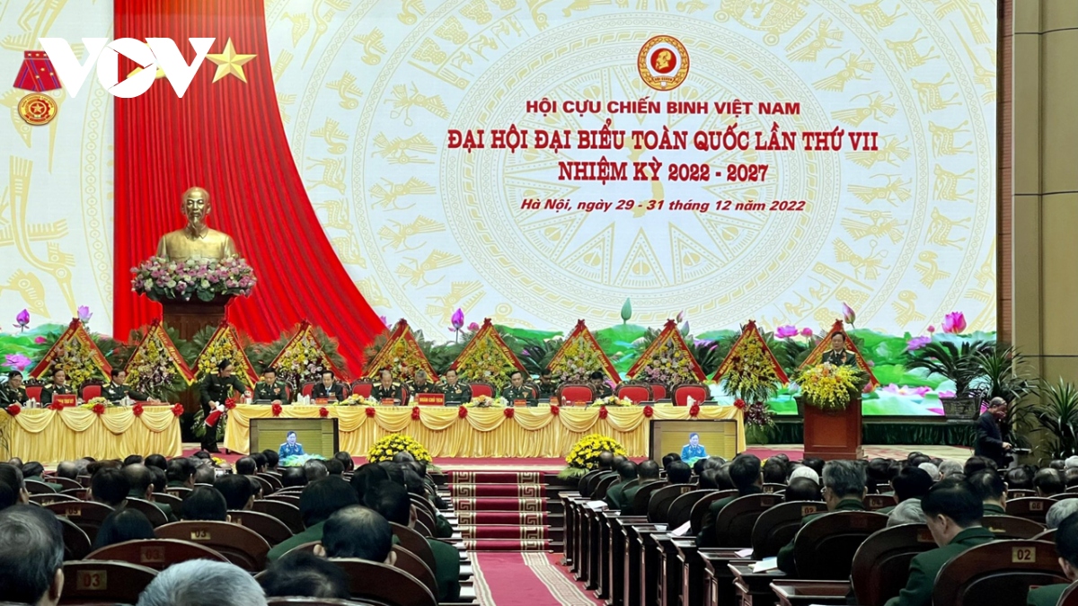 Sáng nay, khai mạc Đại hội đại biểu toàn quốc Hội Cựu chiến binh Việt Nam lần thứ VII