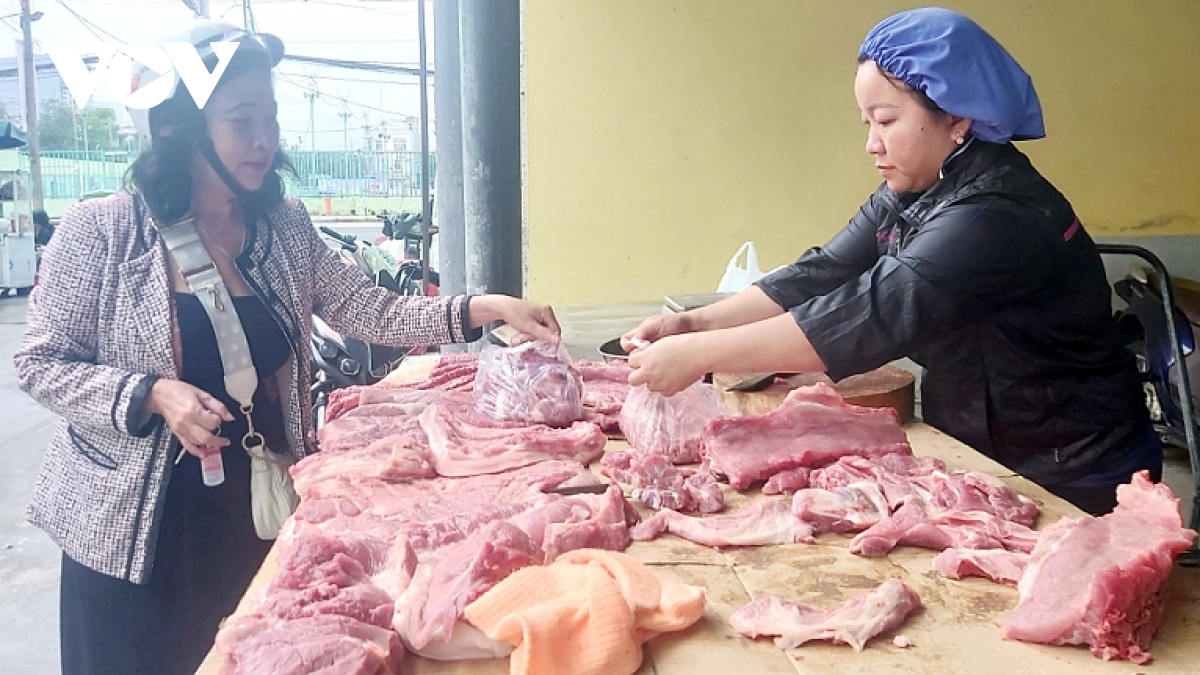 Đà Nẵng mở 18 điểm bán thịt heo bình ổn giá dịp Tết Nguyên đán