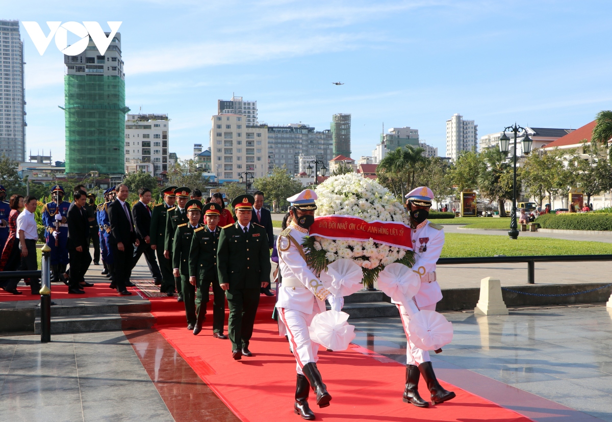 Kỷ niệm 78 năm ngày thành lập Quân đội Nhân dân Việt Nam tại Campuchia