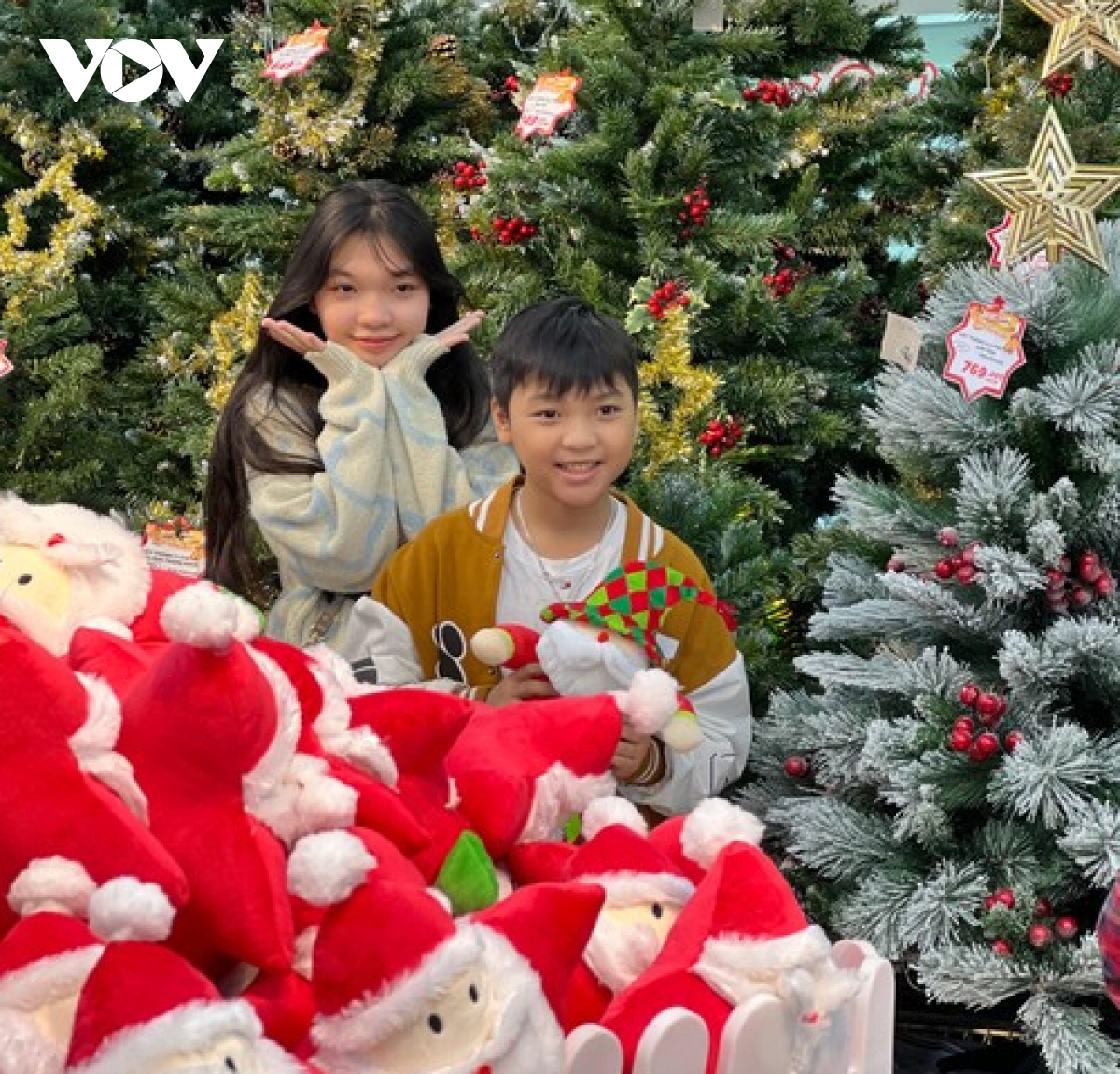Thị trường Noel tại Đà Nẵng bắt đầu sôi động