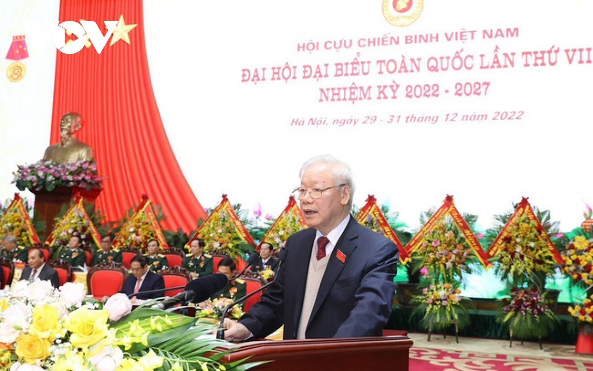Toàn văn phát biểu của Tổng Bí thư tại Đại hội Hội Cựu chiến binh Việt Nam