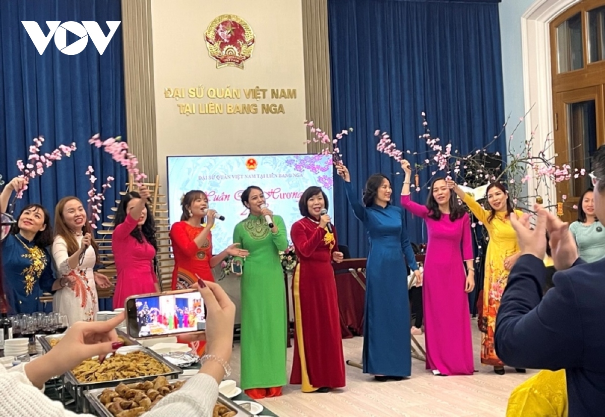Đại sứ quán Việt Nam tại Nga tổ chức đón Xuân 2023