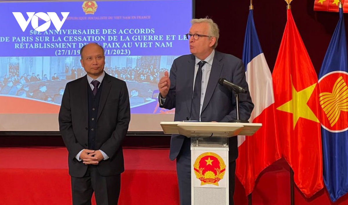 Đại sứ quán Việt Nam tại Pháp kỷ niệm 50 năm ngày ký Hiệp định Paris