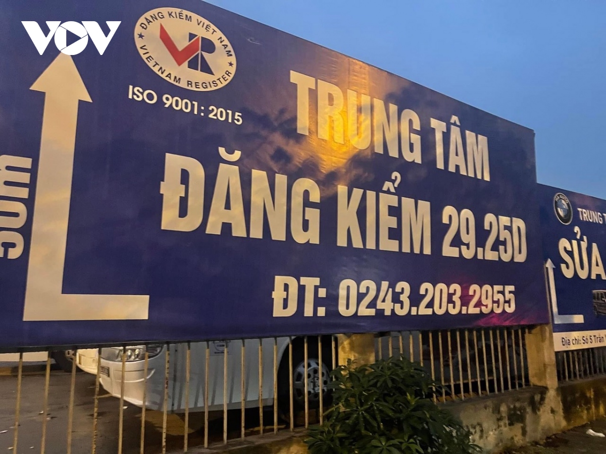 2 trung tâm đăng kiểm ở Hà Nội được phép hoạt động trở lại