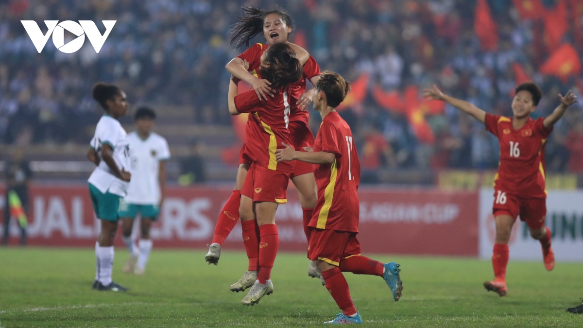 U20 nữ Việt Nam mang đến niềm vui sau thất bại của U20 Việt Nam