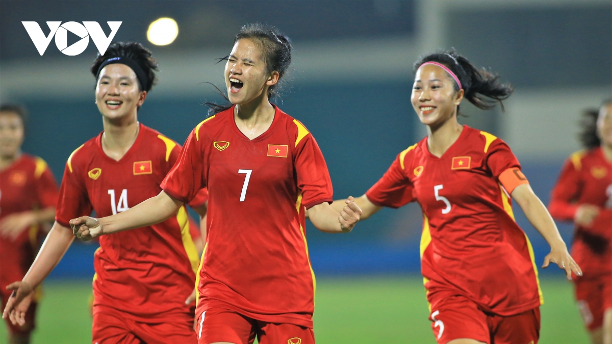 Nhật Lan ghi bàn đẹp mắt, U20 nữ Việt Nam tiến bước ở vòng loại châu Á