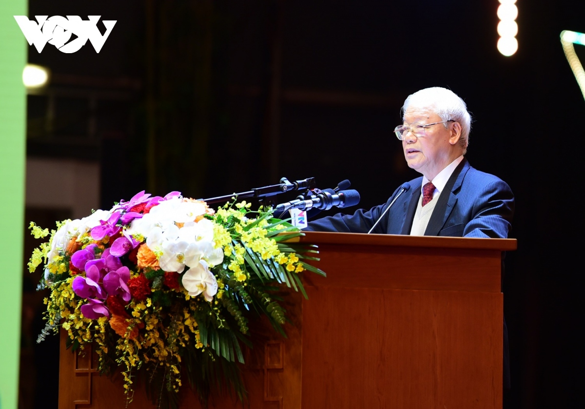 Toàn văn phát biểu của Tổng Bí thư tại Lễ kỷ niệm 75 năm CAND làm theo lời Bác