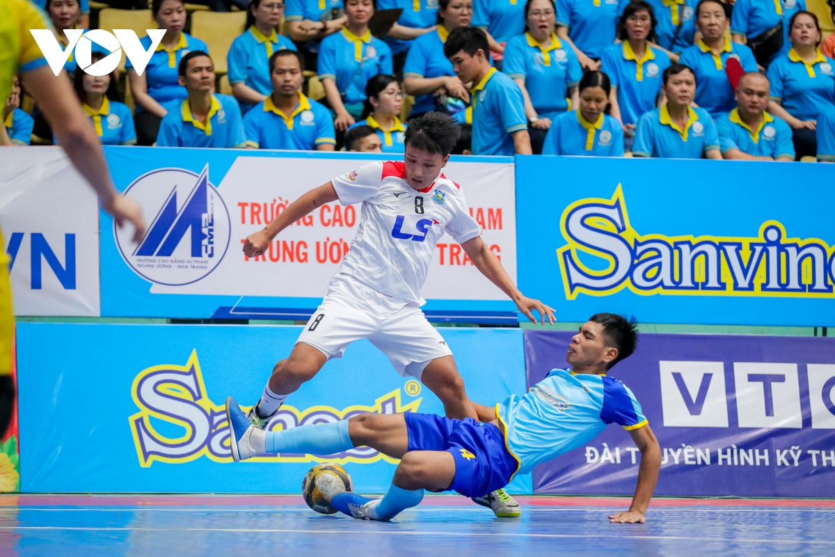 Kết quả Futsal HDBank VĐQG 2023: Khánh Hòa chia điểm với Thái Sơn Nam ở trận cầu đinh