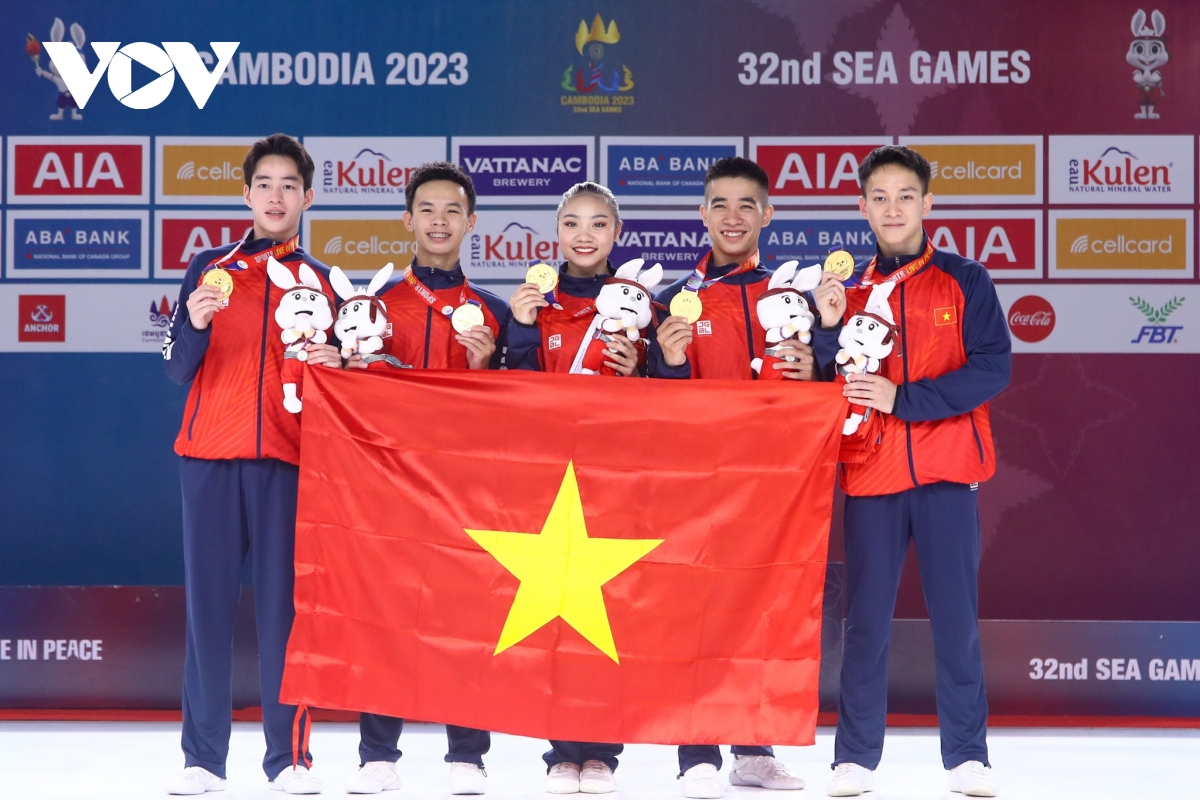 Bảng tổng sắp huy chương SEA Games 32 mới nhất: Việt Nam vẫn dẫn đầu