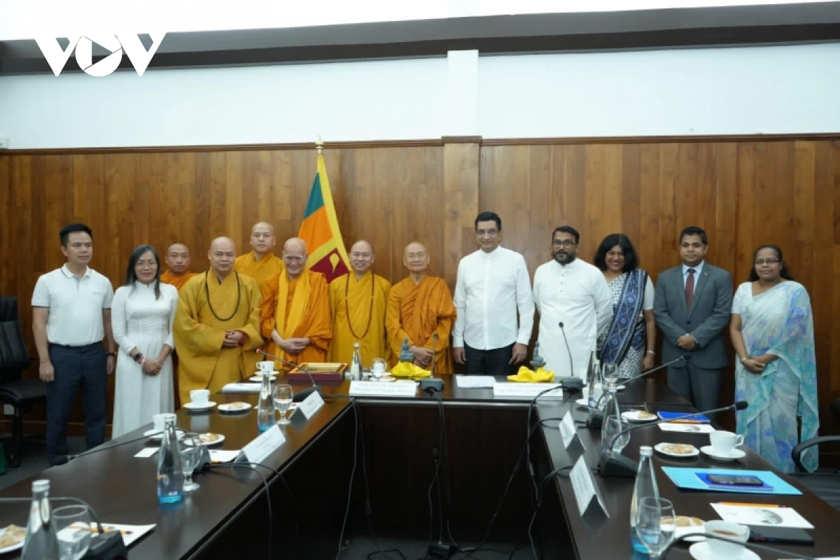 Tăng cường quan hệ hợp tác Phật giáo Việt Nam và Sri Lanka