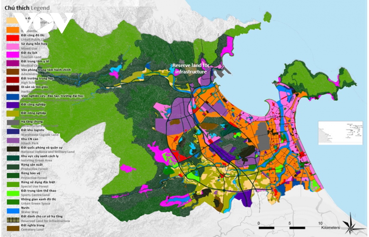 Đến năm 2025, thành phố Đà Nẵng có 1 thị xã giàu bản sắc địa phương