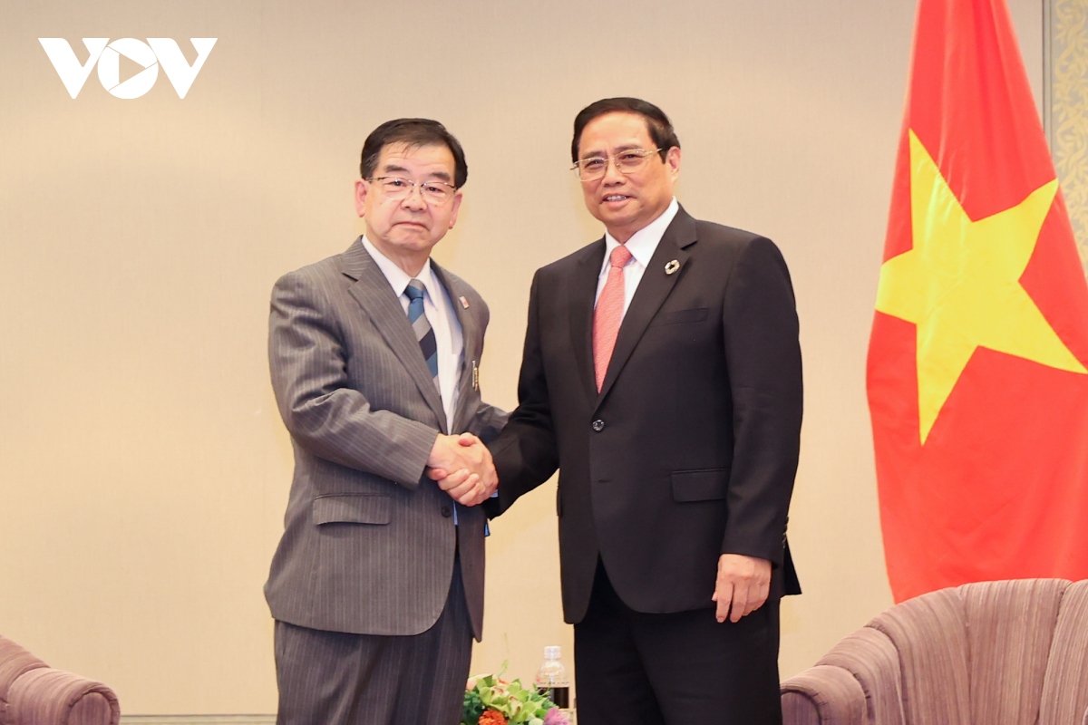 Thủ tướng Phạm Minh Chính tiếp lãnh đạo Hội Hòa bình Hữu nghị Hiroshima - Việt Nam