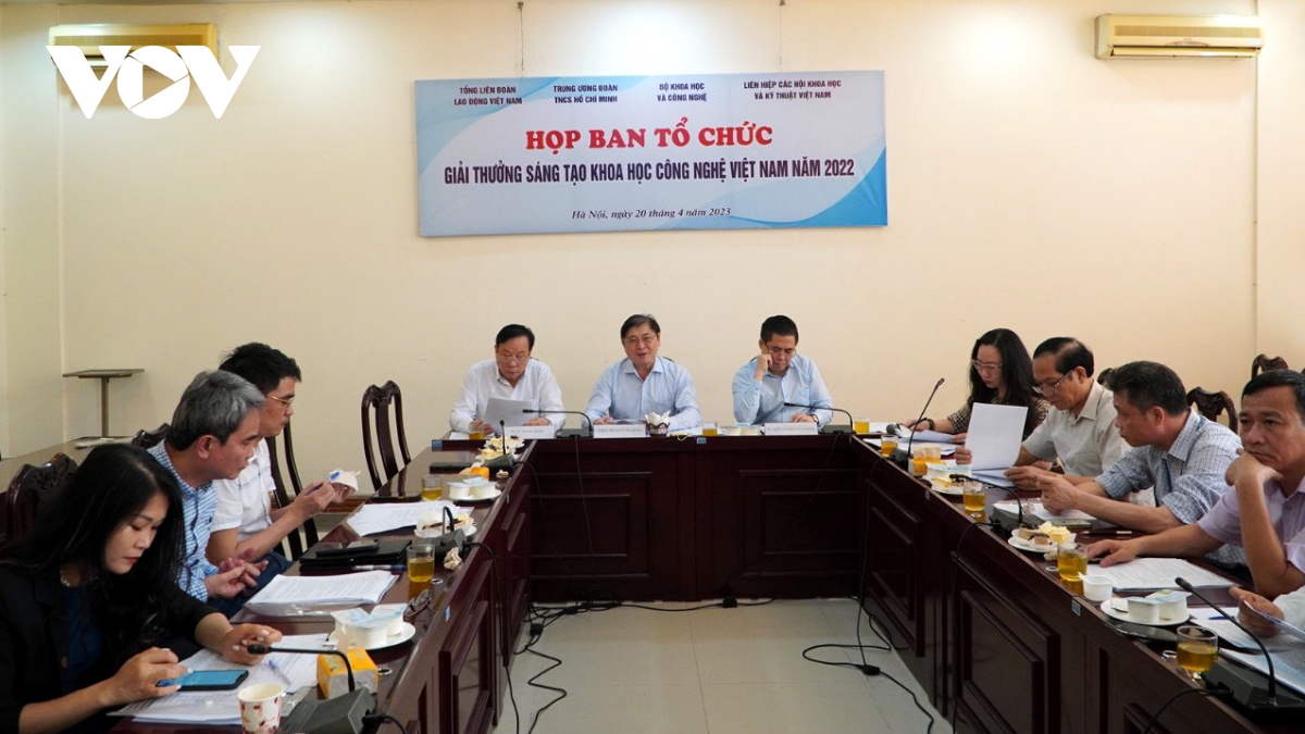 43 công trình đoạt Giải thưởng Sáng tạo khoa học công nghệ Việt Nam 2022