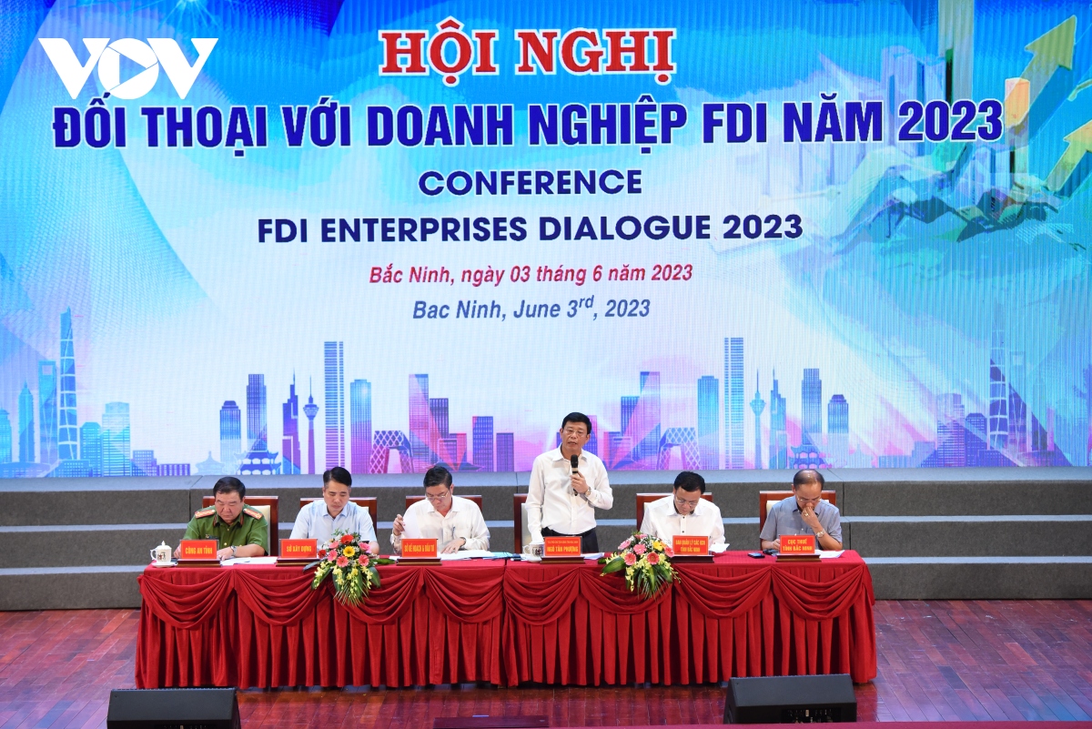 Bắc Ninh đối thoại, tháo gỡ khó khăn cho các doanh nghiệp FDI