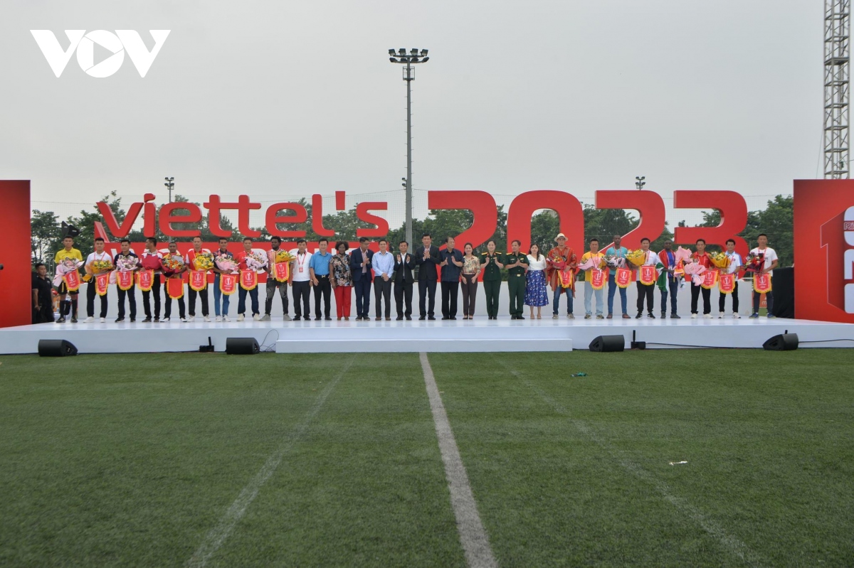 Khai mạc VCK giải Bóng đá toàn cầu Viettel 2023