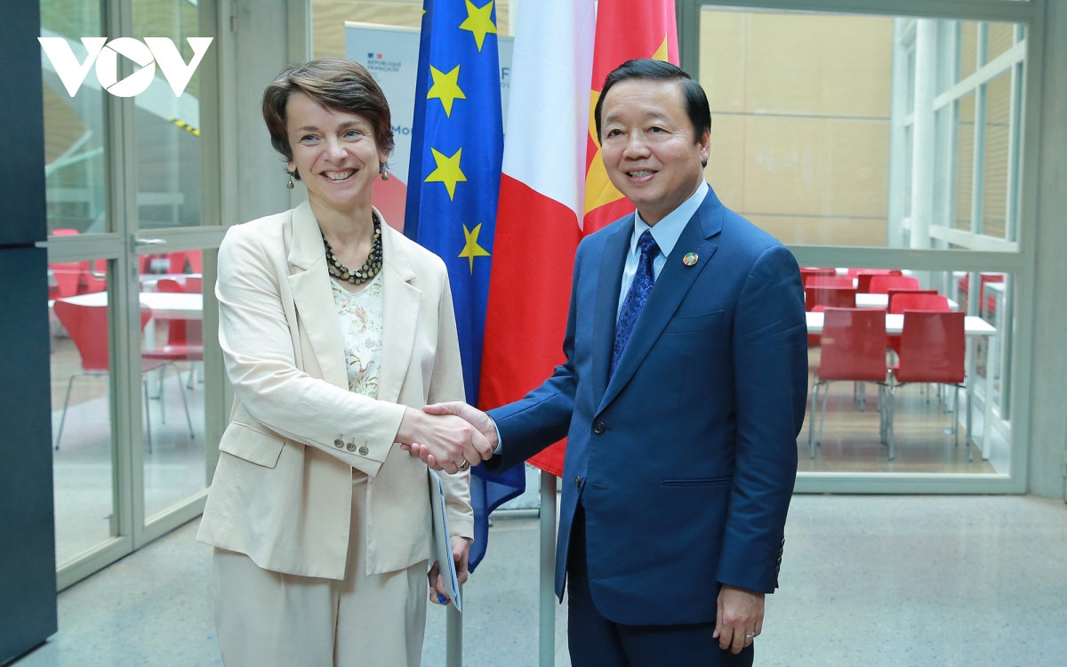 Phó Thủ tướng Trần Hồng Hà làm việc với Phó Tổng Giám đốc AFD