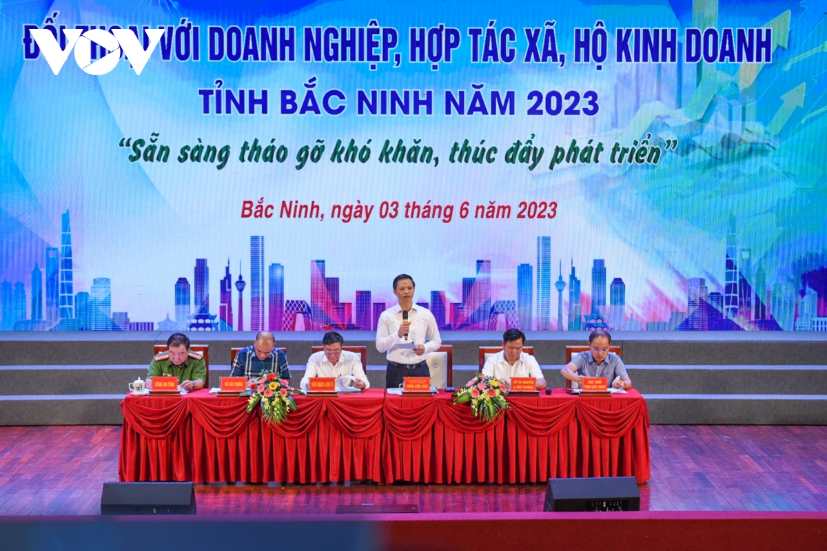 Bắc Ninh sẵn sàng cùng doanh nghiệp tháo gỡ khó khăn, thúc đẩy phát triển